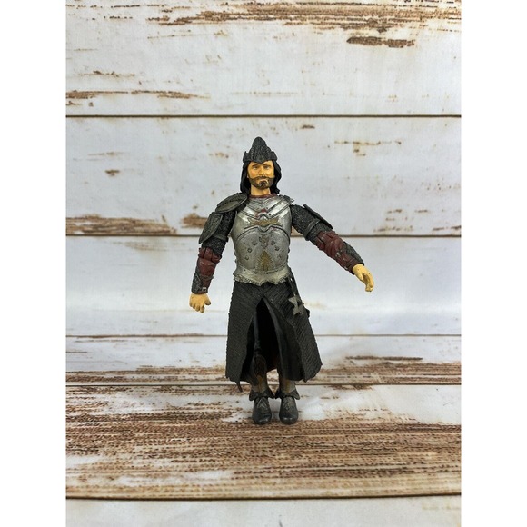 ToyBiz LOTR Coronation Aragorn 6" Action Figure Lord of the Rings - Picture 1 of 2